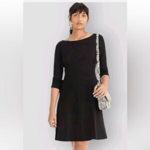 Boatneck dress